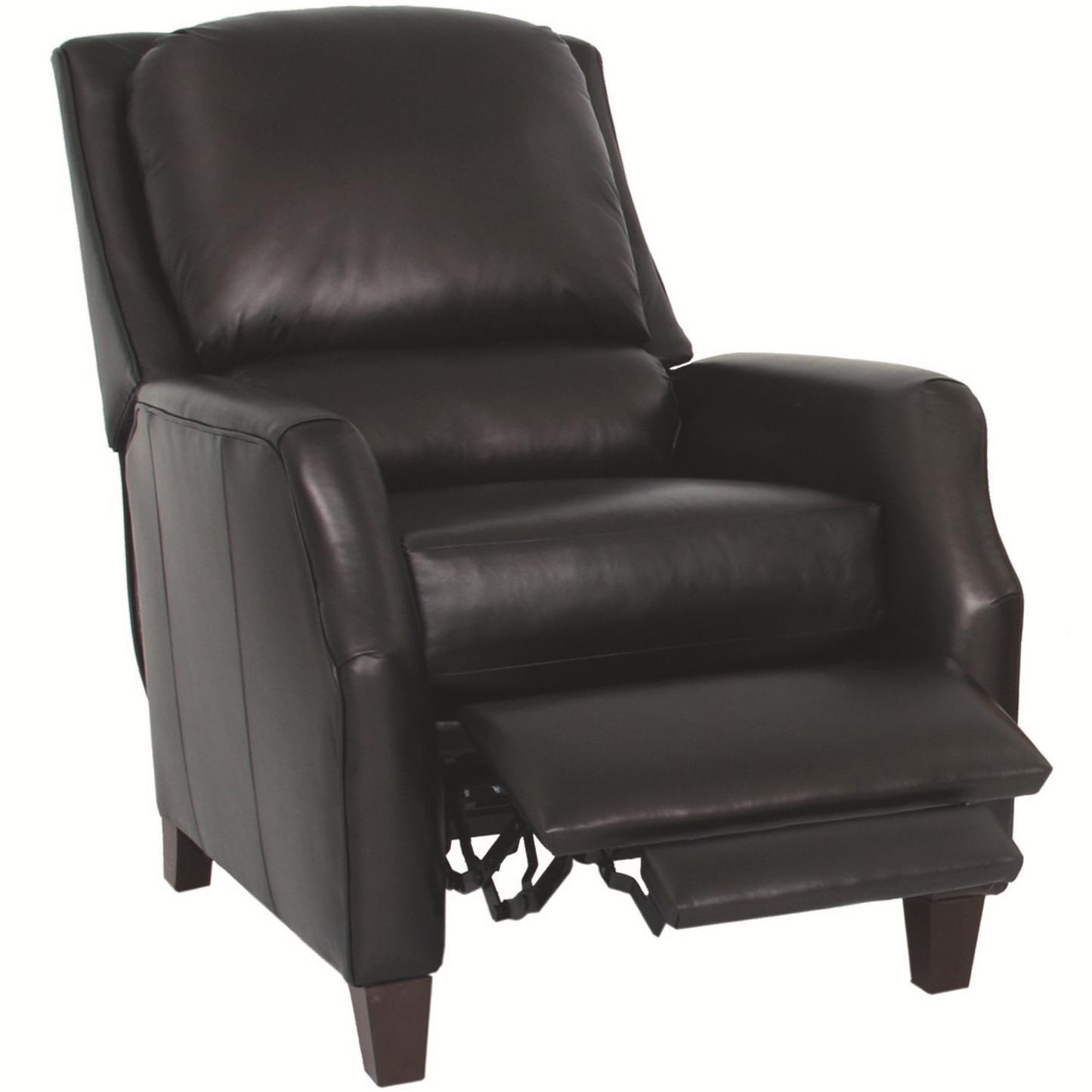 Norwalk Lexington Transitional Recliner with Scooped Arms Lagniappe